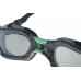 Очки для плавания SEAC SUB AQUATECH BLACK/GREEN, тонированные стекла