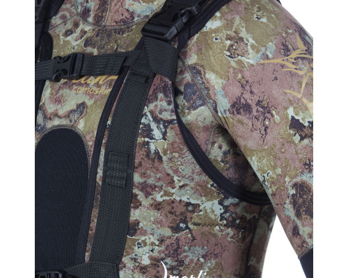 Жилет грузовой MARLIN BALANCE, 3 мм, зеленый камуфляж