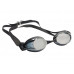 Очки для плавания VIEW SNIPER II, серая рамка/черный силикон, зеркальные линзы