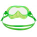 Маска SEAC SUB BAIA JUNIOR LIME, зеленая рамка/зеленый силикон