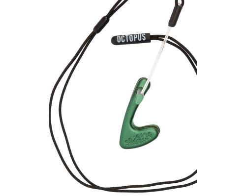 Зажим для носа OCTOPUS ALUMINIUM GREEN