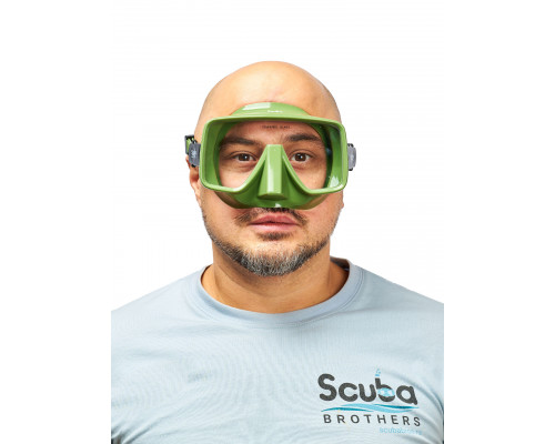 Набор для плавания SCUBA BROTHERS BETTA HYDRA GREEN, маска, трубка, сумка