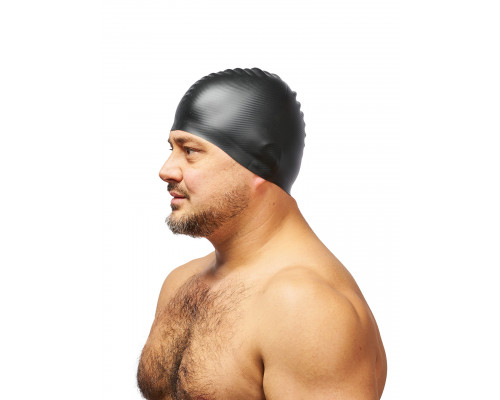 Шапочка для плавания C4 SILICONE BLACK