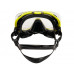 Маска TUSA TRI-QUEST FD, желтая рамка, черный силикон