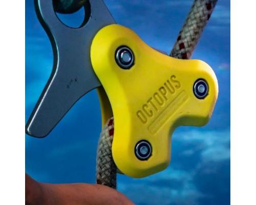 Блок-качель подъемный для фридайвинга OCTOPUS XL YELLOW 