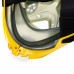Полнолицевая маска MARLIN VISION PRO + GoPro, yellow/grey