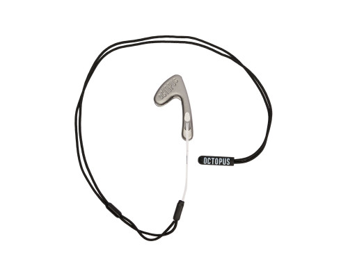 Зажим для носа OCTOPUS ALUMINIUM NATURAL GREY