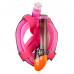 Полнолицевая маска SCORPENA SWIM, розовая, размер M