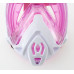 Маска полнолицевая SEAC SUB FUN YOUNG WHITE/PINK