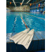 Ласты SCUBA BROTHERS FREE TRAINING WHITE, силиконовые