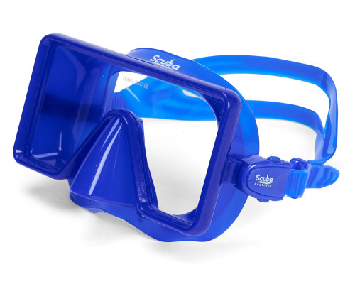 Набор для плавания SCUBA BROTHERS PANORAMIC BLUE, маска, трубка, сумка