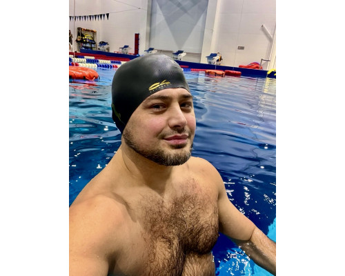 Шапочка для плавания C4 SILICONE BLACK