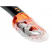 Трубка TUSA HYPERDRY ELITE II, черно-оранжевая, черный силикон