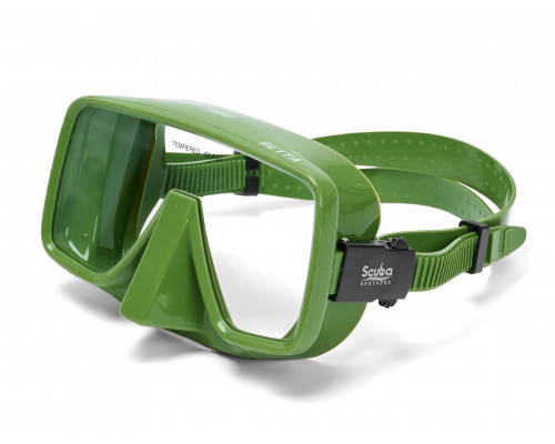 Набор для плавания SCUBA BROTHERS BETTA HYDRA GREEN, маска, трубка, сумка