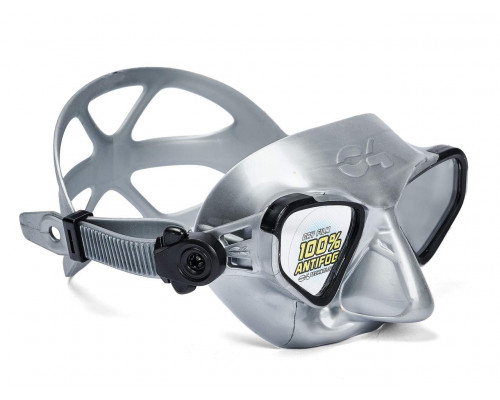 Набор для плавания C4 FALCON ANTIFOG SILVER, маска, трубка, сумка