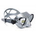 Набор для плавания C4 FALCON ANTIFOG SILVER, маска, трубка, сумка