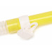 Трубка TUSA HYPERDRY ELITE II, желтая, прозрачный силикон