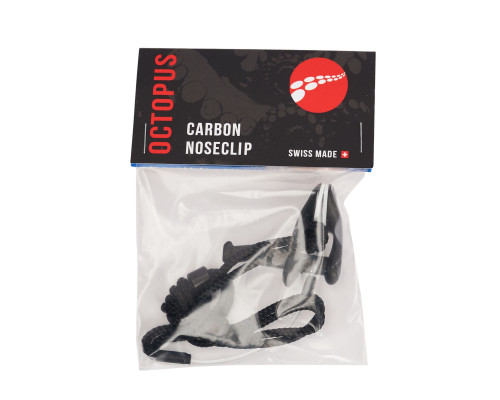 Зажим для носа OCTOPUS CARBON WHITE