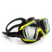 Маска TUSA SPORT UMR-31, желтая рамка, черный силикон