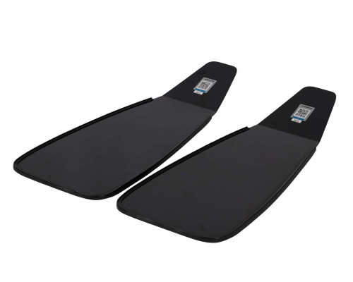 Ласты стеклопластиковые LEADERFINS UWG SHORT BLACK SOFT