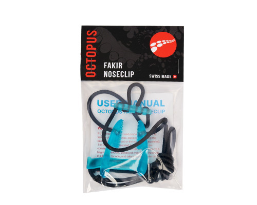 Зажим для носа OCTOPUS FAKIR BLUE
