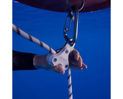 Блок-качель подъемный для фридайвинга OCTOPUS XL BLUE