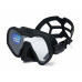 Набор для плавания C4 SKYLINE ANTIFOG BLACK, маска, трубка, сумка