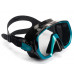 Маска TUSA FREEDOM ELITE, бирюзовая рамка, черный силикон