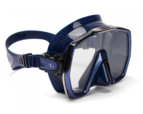 Маска TUSA FREEDOM HD, синяя рамка, синий силикон