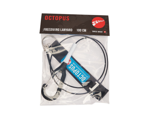 Лайнер с браслетом для фридайвинга OCTOPUS CLASSIC BLUE 100 см