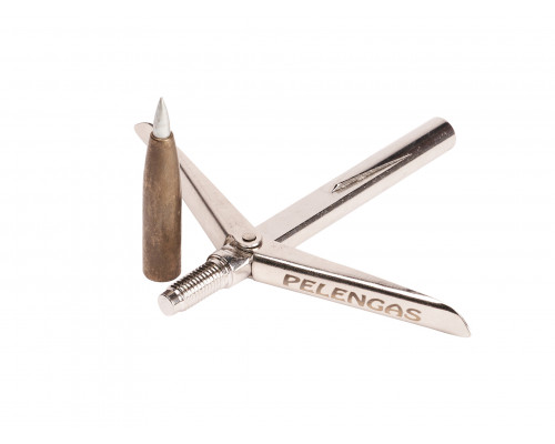 Наконечник PELENGAS ДЮБЕЛЬ, со сменным бойком, 2 лепестка