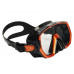 Маска TUSA FREEDOM ELITE, оранжевая рамка, черный силикон
