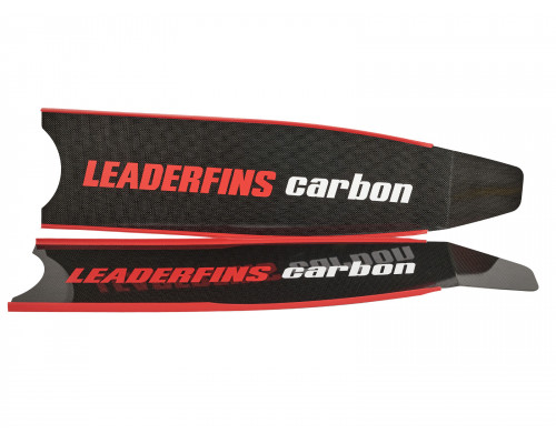 Лопасти карбоновые  LEADERFINS PURE CARBON RED SOFT