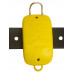 Груз поясной ДАЙВГРУЗ ЯнеR 1.1 кг, быстросъемный довесок с фиксатором, пластикатное покрытие, желтый