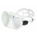 Набор для плавания C4 SKYLINE ANTIFOG WHITE, маска, трубка, сумка