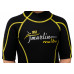 Гидрокостюм MARLIN MALIBU SHORTY JUNIOR, yellow/black, 2.5 мм