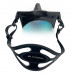 Маска SCORPENA R, чёрная, просветленная