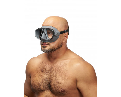 Набор для плавания C4 MARTIAN GRAY, маска, трубка, сумка