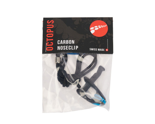 Зажим для носа OCTOPUS CARBON DEEP BLUE