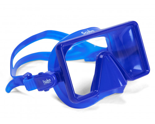 Набор для плавания SCUBA BROTHERS PANORAMIC BLUE, маска, трубка, сумка