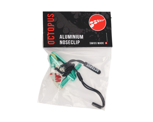 Зажим для носа OCTOPUS ALUMINIUM EMERALD