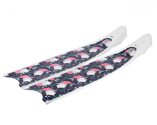 Лопасти стеклопластиковые LEADERFINS MERMACAT LIMITED EDITION WHITE SOFT