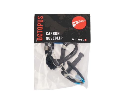 Зажим для носа OCTOPUS CARBON DEEP BLUE