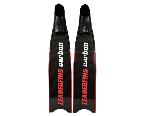 Лопасти карбоновые  LEADERFINS PURE CARBON RED SOFT