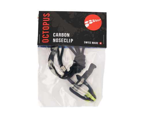 Зажим для носа OCTOPUS CARBON LIME