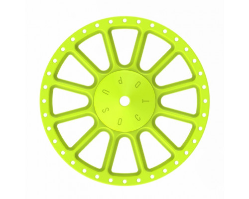 Тарелка донная для тэгов OCTOPUS FLUORESCENT YELLOW
