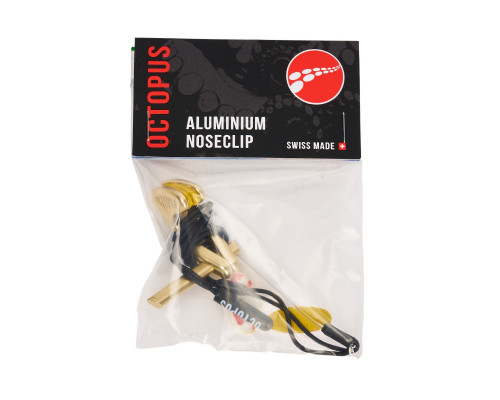 Зажим для носа OCTOPUS ALUMINIUM GOLD