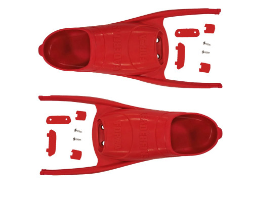 Ласты сендвич карбон LEADERFINS CARBON FIBER RED SOFT
