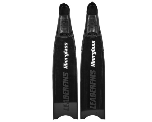 Лопасти стеклопластиковые LEADERFINS ABYSS PRO BLACK SOFT