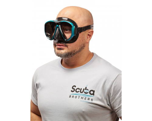 Комплект TUSA SPORT UCR2425PM, бирюзовый, маска+трубка